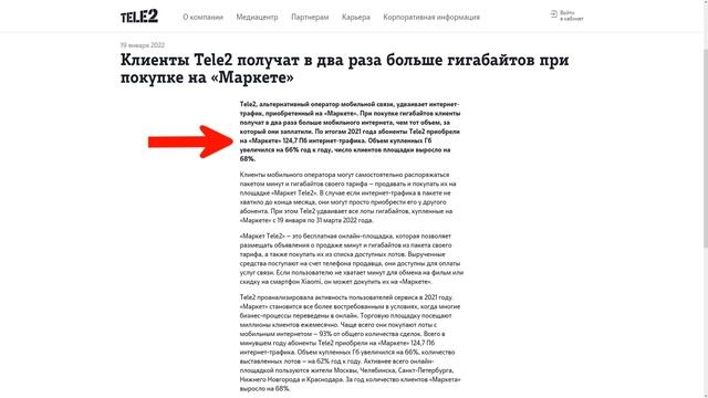 Теле2 удваивает гигабайты, купленные на Маркете Теле2 смотреть онлайн