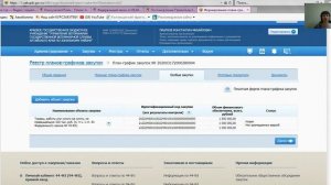 Формирование плана графика вкладка   Особые закупки продолжение