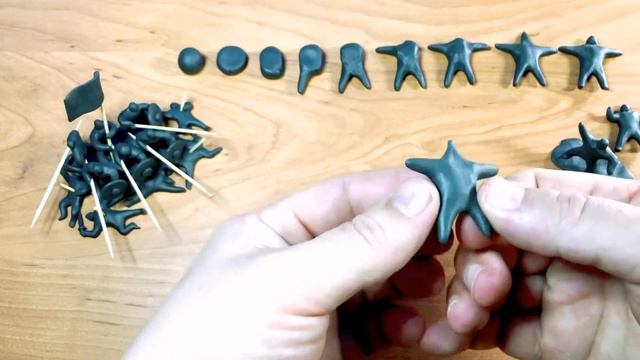 Как слепить человечка из пластилина (Мастер-Класс) - How to Make Plasticine People Step by Step смотреть онлайн