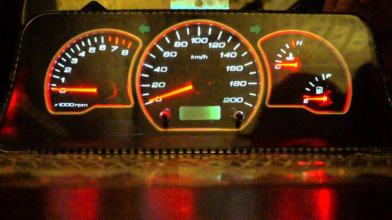 Пересвет приборной панели Daewoo Nexia N150 слепая панель смотреть онлайн