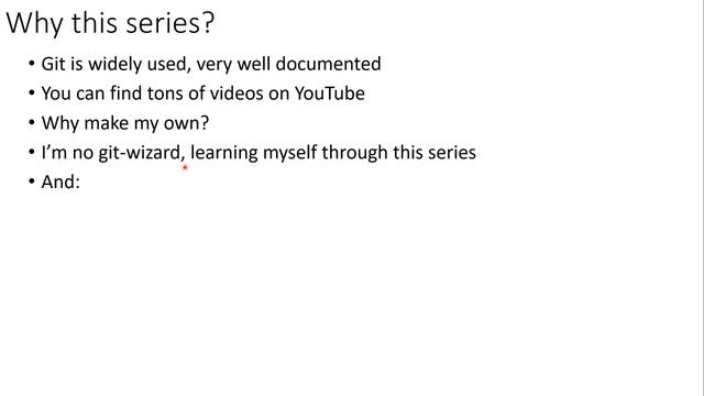 Git introduction - Part 1 series Introduction смотреть онлайн