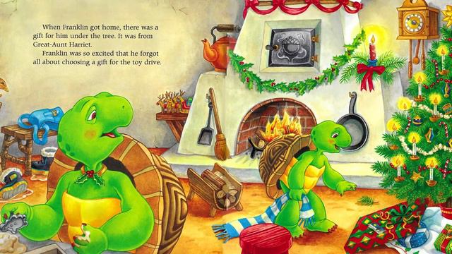 Story Time Reading: Franklin's Christmas Gift by Paulette Bourgeois смотреть онлайн