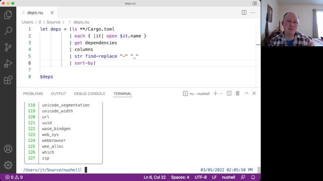 Using Nushell to find unused dependencies смотреть онлайн