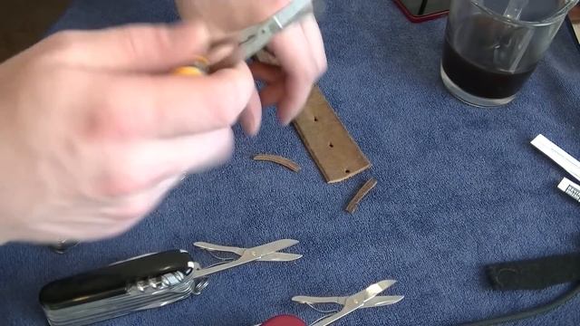 Тест ножниц Victorinox 91/111mm VS Spirit Tool VS Wenger смотреть онлайн