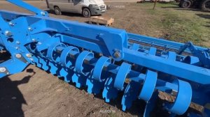 Обзор дисковой бороны Lemken Gigant 10/1200 Heliodor