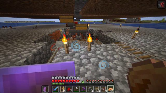 Automatic Loader/Unloader for Minecraft 1.19 Farms using minecarts. смотреть онлайн