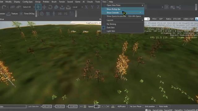 Как включит или исправить лаг с Rollup bar в движке CryENGINE 3 смотреть онлайн