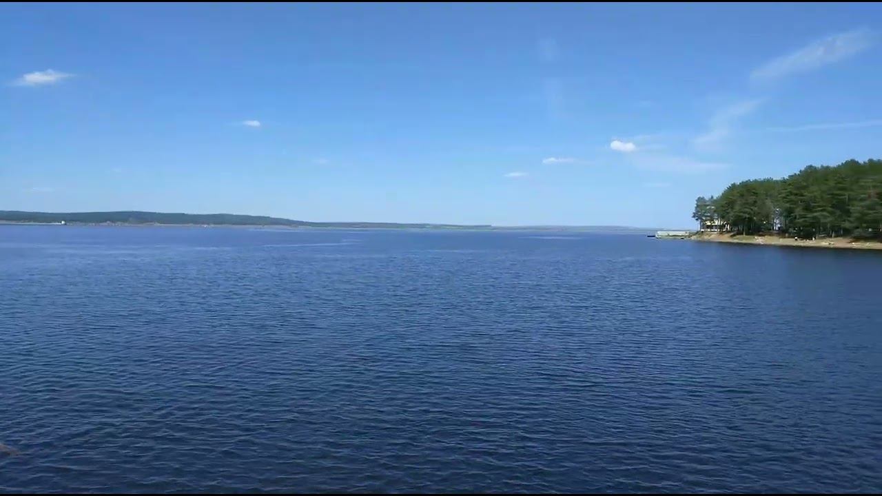 Воткинское водохранилище на реке Кама, Чайковский смотреть онлайн