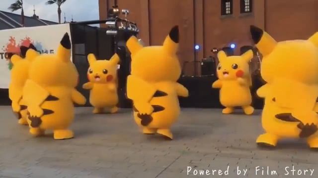 Pikachu dance Verry Cute for you kids смотреть онлайн