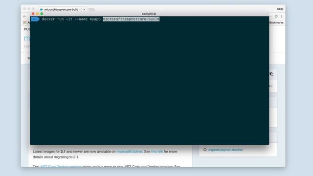 Azure Tips and Tricks Video - Run an app inside a Container Image with Docker смотреть онлайн
