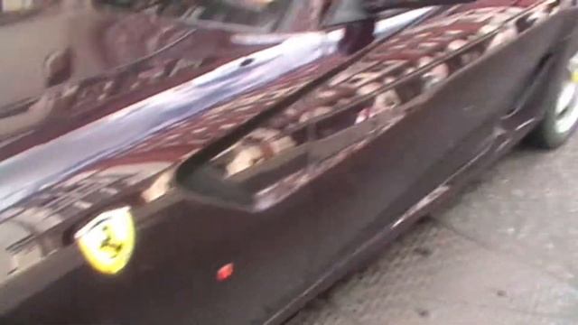 Ferrari 599 GTB in London 2013 смотреть онлайн