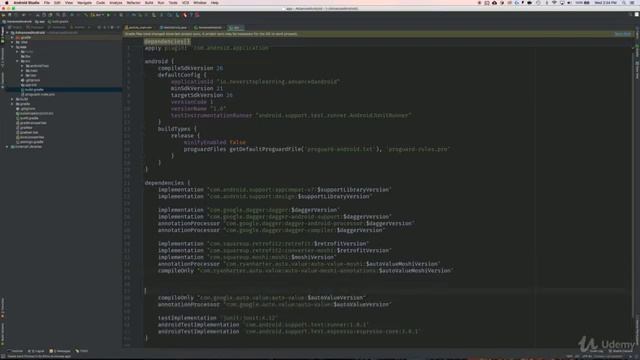 Advanced Android - Architecture with Dagger 2 and more : Starting the new project смотреть онлайн