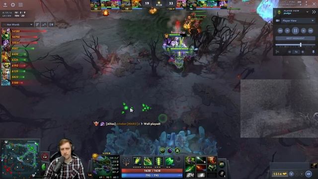 Purge Viper Offlane Replay Commentary смотреть онлайн