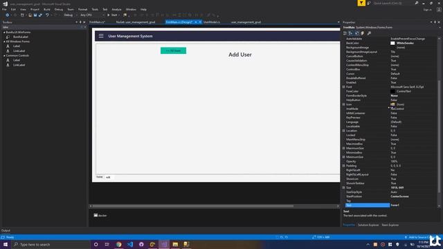 C# Tutorial - Complete CRUD Application With C#, SQL Server Database & Bunifu UI Framework смотреть онлайн