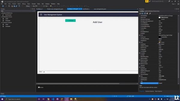 C# Tutorial - Complete CRUD Application With C#, SQL Server Database & Bunifu UI Framework