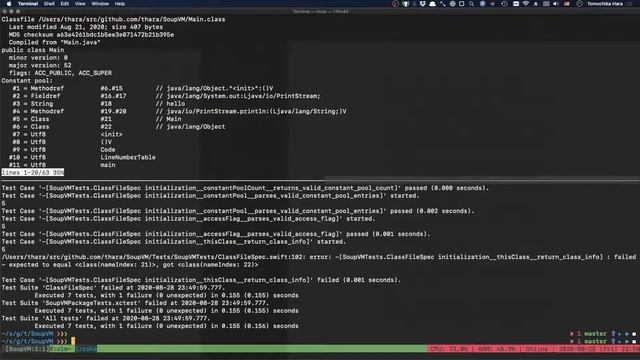 SwiftでJava VMをつくりたい 5 - class file access_flags〜interfaces смотреть онлайн