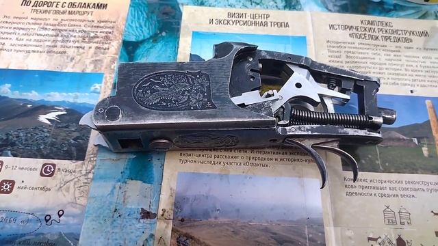 Ось шарнира ИЖ27. Установка. Приклад и Цевьë от Левши город Ижевск.