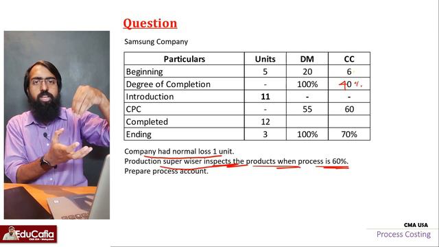 Process Costing 2/3 | Cost Measurement | Section D | Part 1 | Episode 38 смотреть онлайн