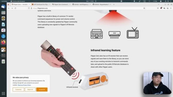 Flipper Zero - Sub GHz Universal Remote In Your Pocket