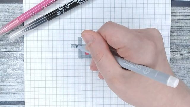 Маленькие Лёгкие Рисунки по Клеточкам / Как Нарисовать Мышку / Like ART смотреть онлайн