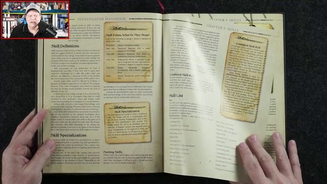 Call of Cthulhu 7E Investigator Handbook | Review and Page-Through смотреть онлайн