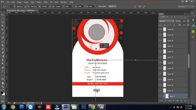 ID CARD TEMPLATES PSD, CDR, EPS !! School ID card PSD !! ID Card MAker смотреть онлайн