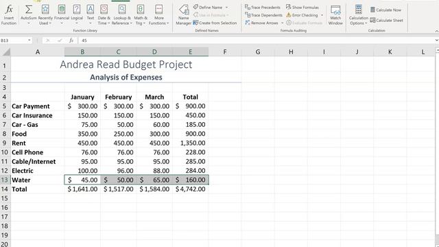 CTA 206 Excel Final Project Instructions смотреть онлайн