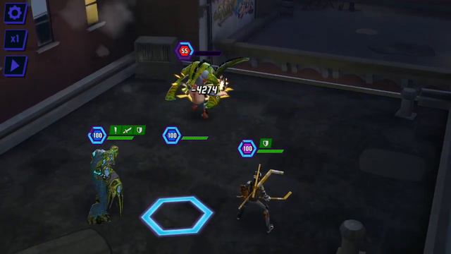 Черепашки ниндзя Легенды - ИСПЫТАНИЕ - ЯРОСТЬ РАФА   мобильная игра для детей TMNT Legends