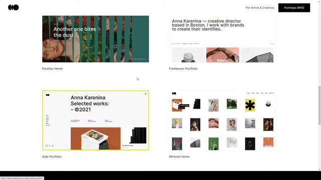 Akko - Portfolio WordPress Theme theme builder elementor смотреть онлайн