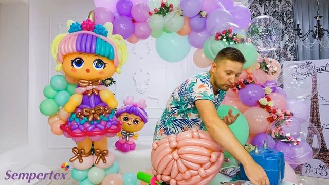 Урок 16. Кукла от художника по воздушным шарам Сергея Шевченко смотреть онлайн