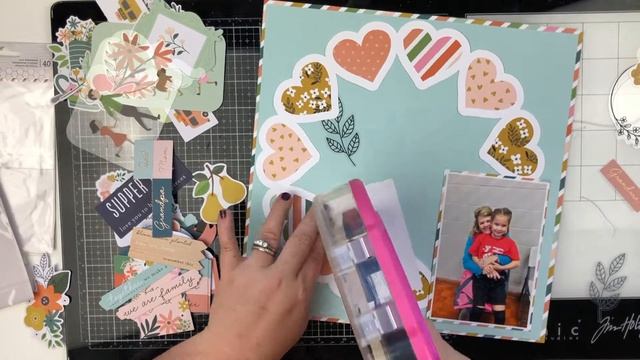 Scrapbooking Process: Today Was Awesome