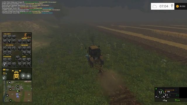 FS 15. Работаем в КФХ "Дары Кавказа Серия 32 уборка овса, подготовка полей смотреть онлайн