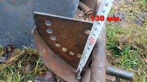 Ручной дисковый окучник для картофеля своими руками.