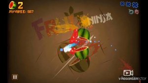 Fruit Ninja Classic #1 - Два побитых рекорда и море ностальгии)