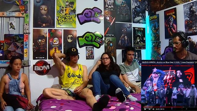 🔴COLOMBIANOS REACCIONAN a ACZINO vs BLUE ONE - ¿BODYBAG? [LÍNEA 16 2022] смотреть онлайн