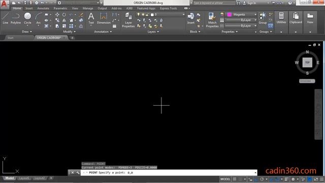 How to Find the Origin in AutoCAD 2018 смотреть онлайн
