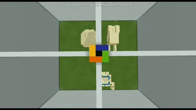Битва построек, строительство пирамиды Minecraft PE, кто же хуже строит? смотреть онлайн