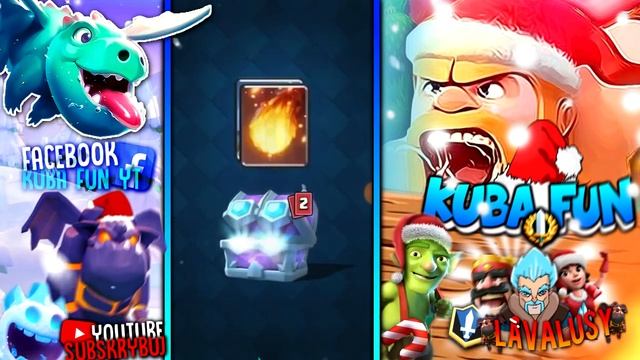 Draft Chesty Widzow ! Mega Opening 2x Legendary King Chest !! Clash Royale Polska !! смотреть онлайн