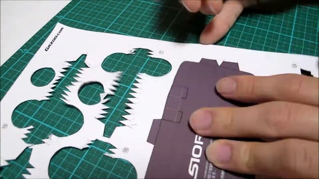 How to build Lexus LS430 with paper (Toyota Celsior) смотреть онлайн