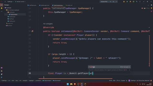 Minecraft Tpa-Plugin ASMR Coding | No talking | Paper Spigot 1.19.4 смотреть онлайн
