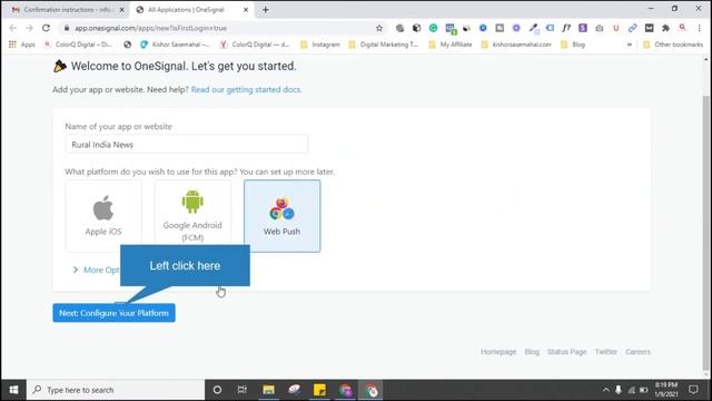 How to Add Push Notification to WordPress Website For Free 2021 [Hindi] | Kishor Sasemahal