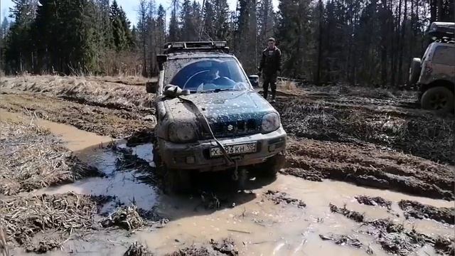 Два Suzuki Jimny на 31х на газопроводе смотреть онлайн