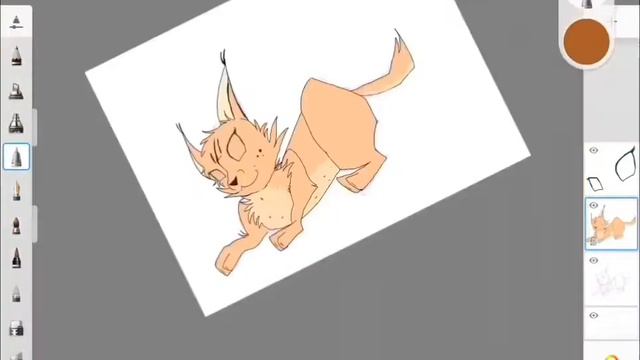 ~ Leap the Caracal ~ | Speedpaint (Thanks for 30 subs) смотреть онлайн