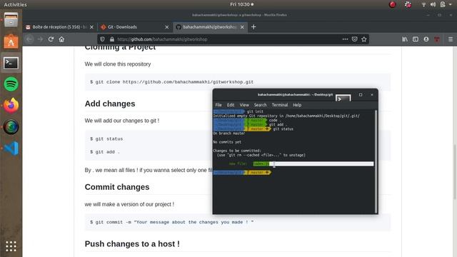 Upload your project to GitHub ! (Basics of git) смотреть онлайн