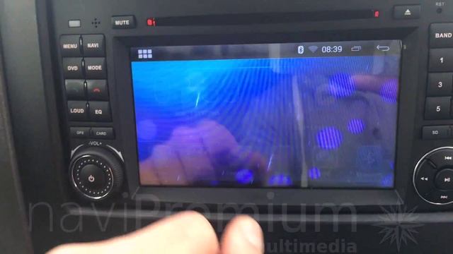RADIO NAWIGACJA GPS MERCEDES SPRINTER, VITO VIANO ANDROID 4.4.4 NaviPremium GPS DVD