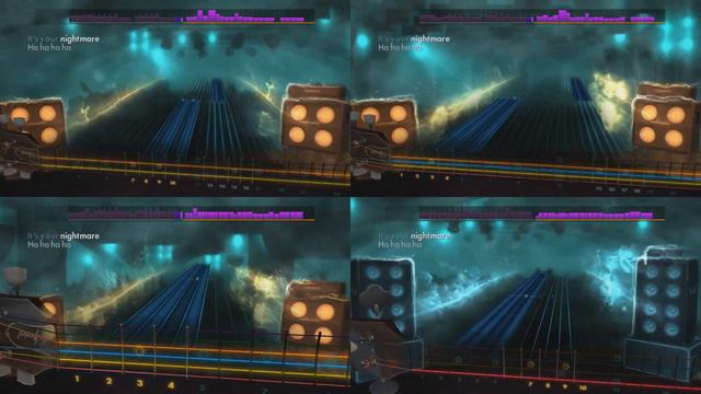 Rocksmith 2014 (Avenged Sevenfold - Nightmare) Lead/Alt. Lead/Rhythm/Bass смотреть онлайн
