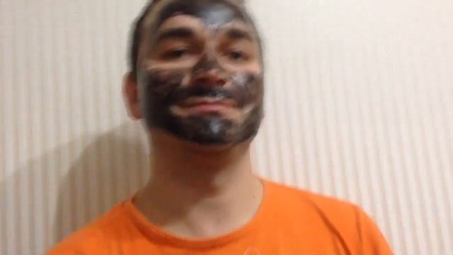 Смешной обзор.Черная крем-маска с бамбуковым углём.фирма Витекс. смотреть онлайн