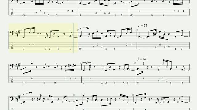 Mac Ayres - The Devil's In The Details (bass Tab)