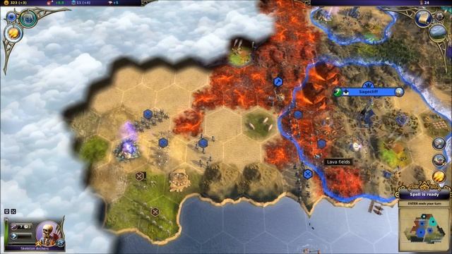 Warlock: Master of the Arcane Gameplay смотреть онлайн