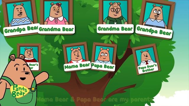 Family Tree For Kids | My Family Tree ?| Family Members | School Project | #PantsBear
